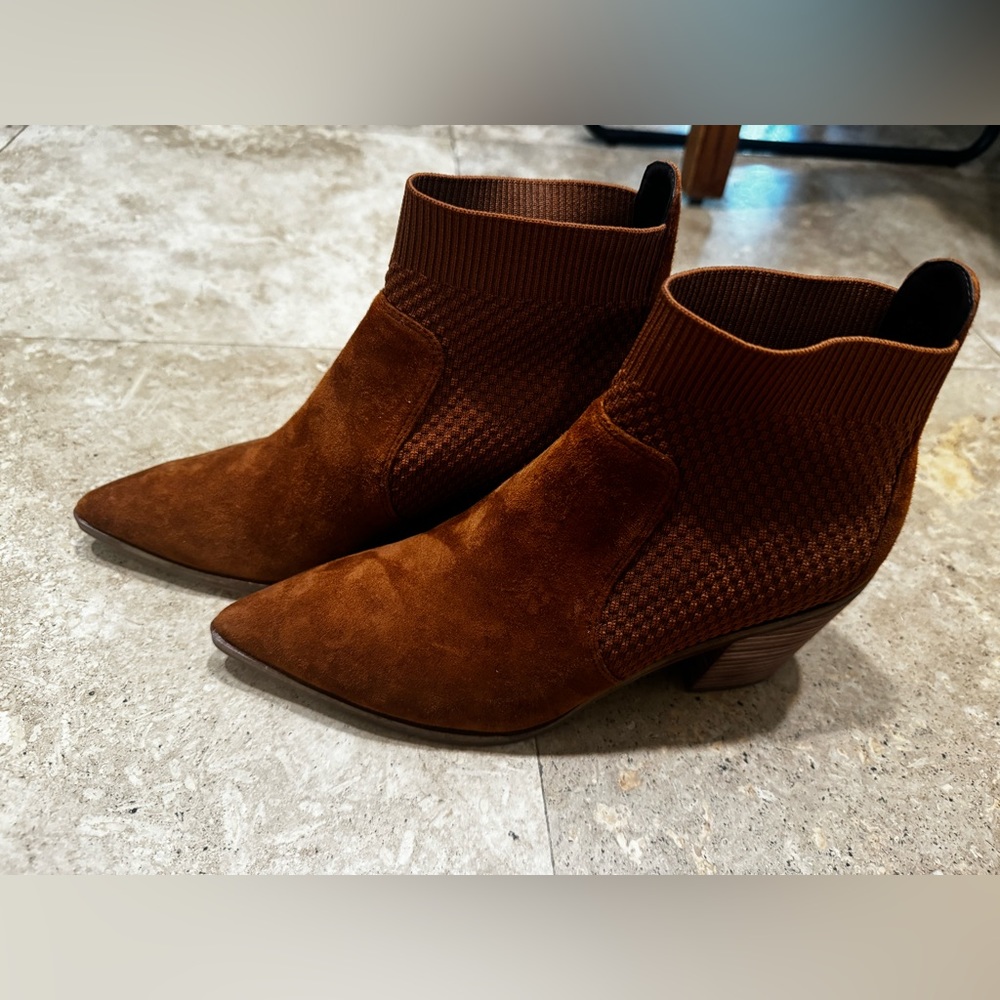 Cole haan brown booties